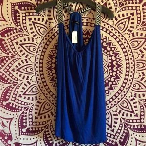 Blue Tank Top//Size L